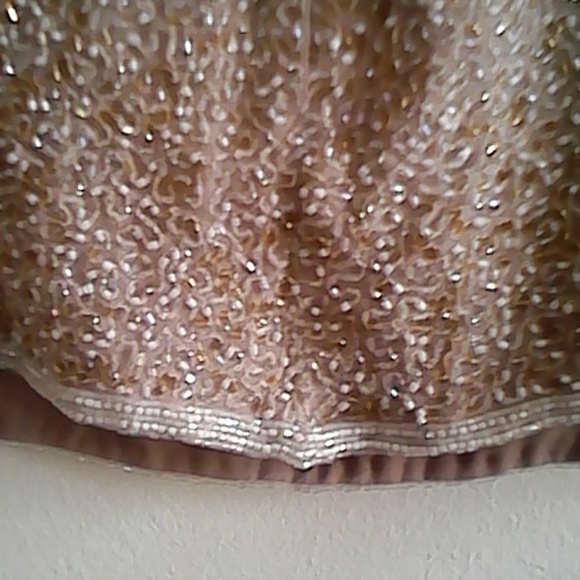 Adrianna Papell Beaded Silk Top New - Picture 3 of 8
